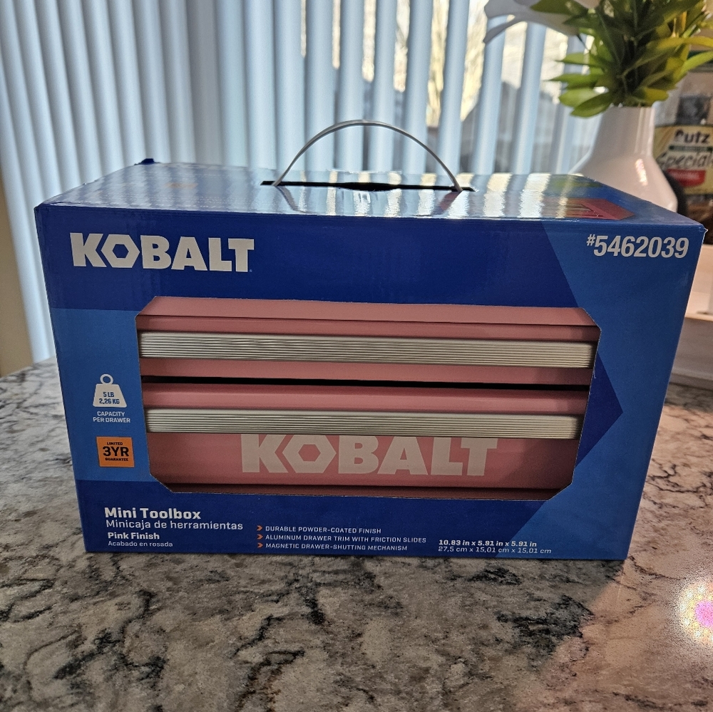 Kobalt Mini Toolbox, Pink